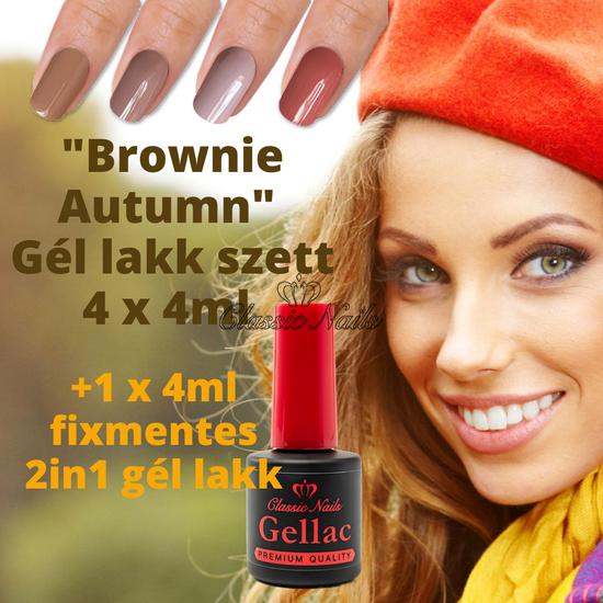 Gél lakk válogatás, Brownie autumn