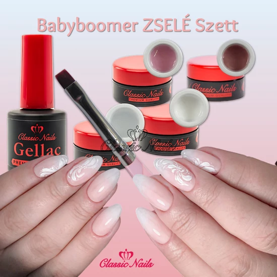 Babyboomer zselé szett