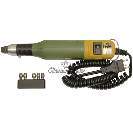 Proxxon Mikromot 50 csiszológép, zöld+adapter