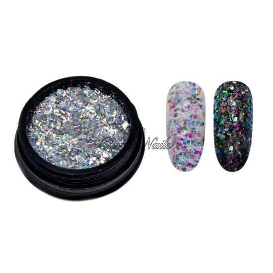 Glitter 304001 ezüst