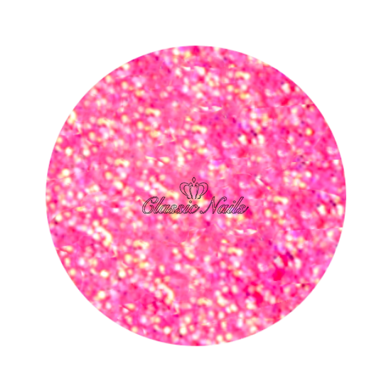 Csillámpor 221, neon pink