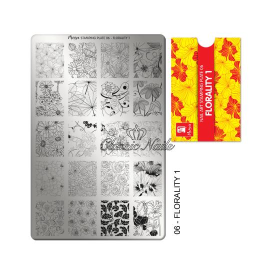 Körömnyomda lemez Florality-1