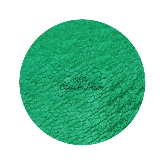Pigment por 315030, csillámos fűzöld