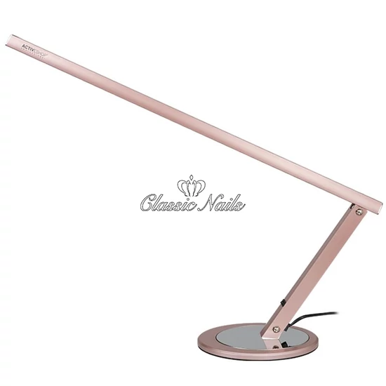 Talpas asztali lámpa, design rose gold