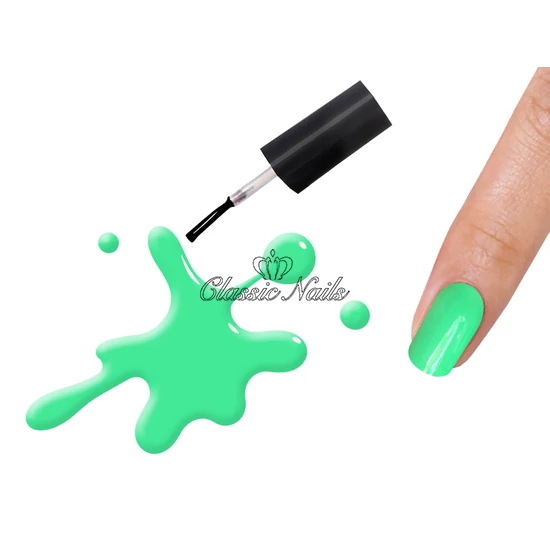 Gél lakk, Green jelly 3066 6ml