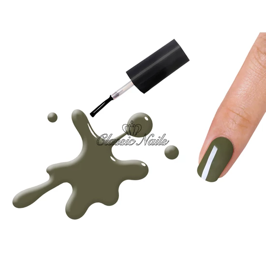 Gél lakk, Dark olive 3147 6ml