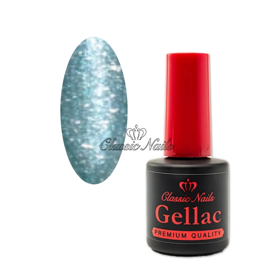 Gél lakk, Csillámos jade  3215 6ml