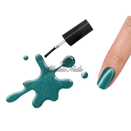 One Step Gél lakk, Emerald 045 6ml