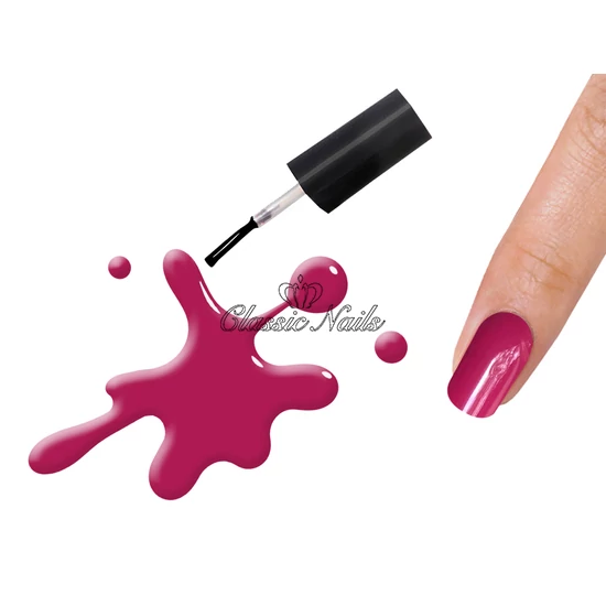 One Step Gél lakk, Raspberry 097 6ml