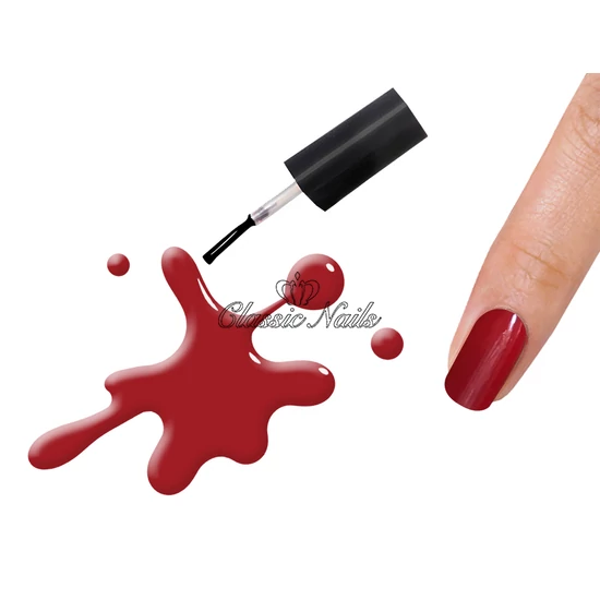 One Step Gél lakk, Sexy red 100 6ml
