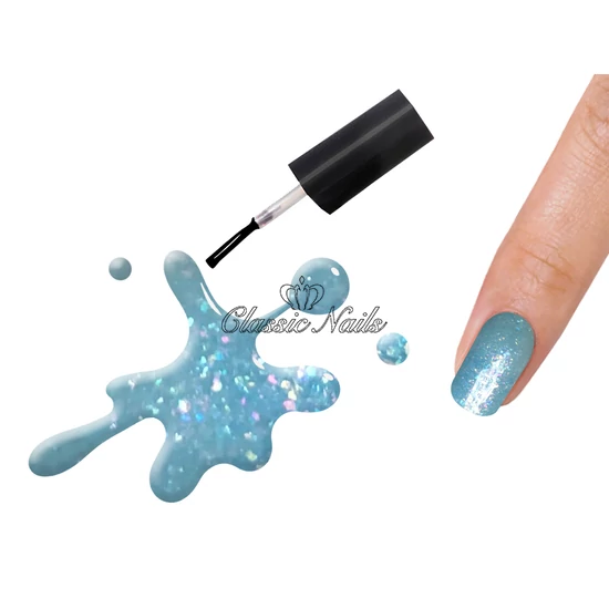 One Step Gél lakk, Frozen blue 257 6ml