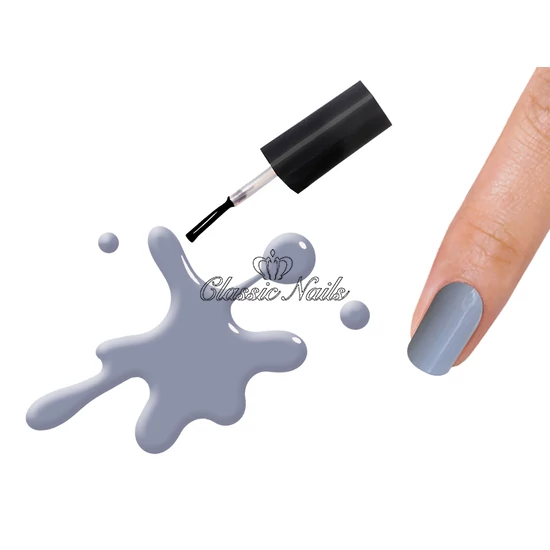 One Step gél lakk, Pale grey 309 6ml