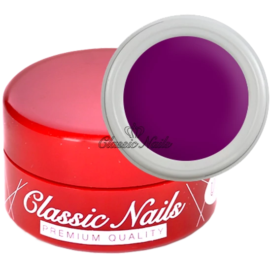 Műköröm színes zselé, neon violet A-805
